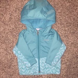 Columbia fleece zip up!